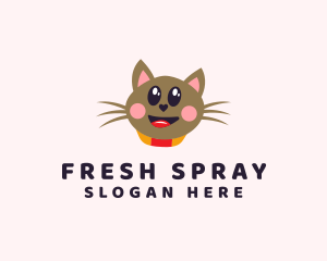 Pet Cat Veterinarian  logo design