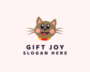 Pet Cat Veterinarian  logo design