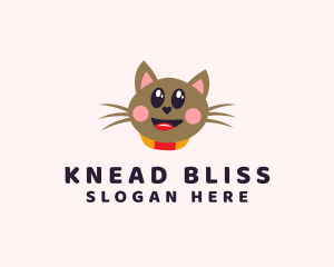 Pet Cat Veterinarian  logo design