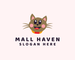 Pet Cat Veterinarian  logo design