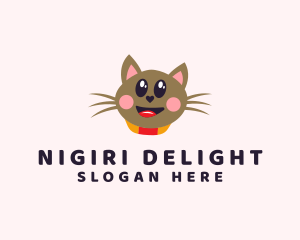 Pet Cat Veterinarian  logo design