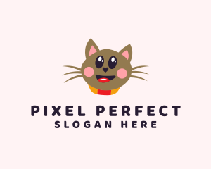 Pet Cat Veterinarian  logo design