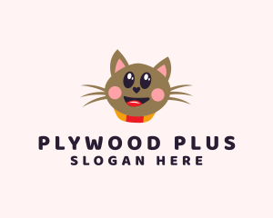 Pet Cat Veterinarian  logo design