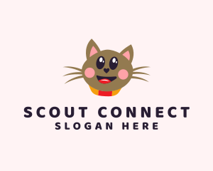 Pet Cat Veterinarian  logo design