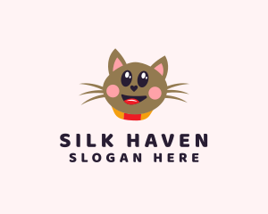 Pet Cat Veterinarian  logo design