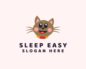 Pet Cat Veterinarian  logo design