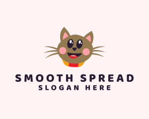 Pet Cat Veterinarian  logo design