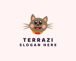 Pet Cat Veterinarian  logo design