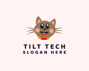 Pet Cat Veterinarian  logo design