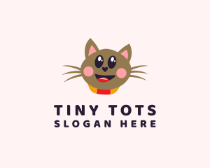 Pet Cat Veterinarian  logo design