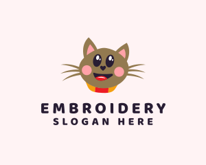 Pet Cat Veterinarian  logo design