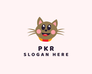 Pet Cat Veterinarian  logo design