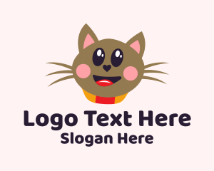 Pet Shop - Pet Cat Veterinarian logo design