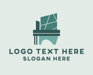 Architectural - Modern Architectural Structure logo design