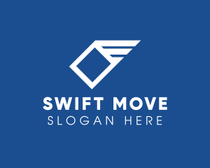 Move - Package Express Delivery logo design