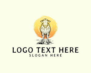 Bovine - Cow Animal Ranch logo design