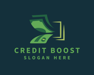 Credit - Money Cash Dollar logo design