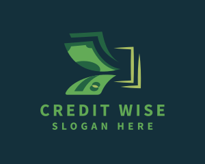 Credit - Money Cash Dollar logo design