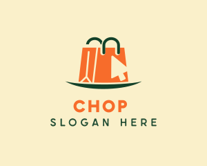 Paper Shopping Bag Logo