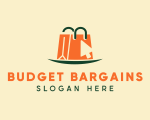 Paper Shopping Bag logo design