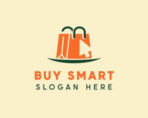 Paper Shopping Bag logo design