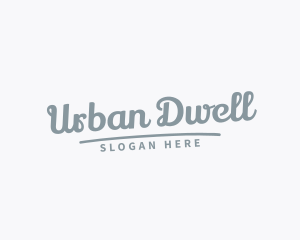 Generic Urban Script logo design