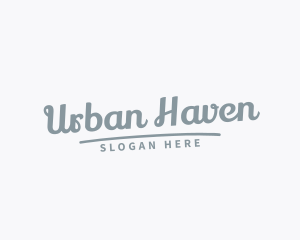 Generic Urban Script logo design