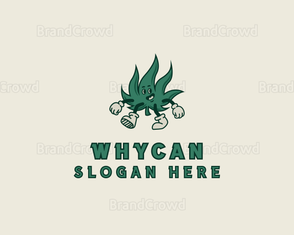 Cannabis Leaf Dispensary Logo