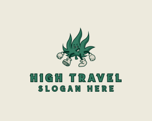 Cannabis Leaf Dispensary Logo