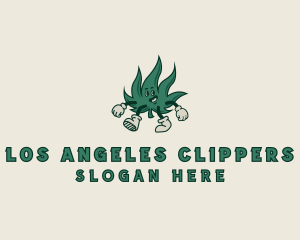 Cannabis Leaf Dispensary Logo