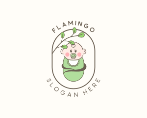 Family - Child Baby Cocoon logo design