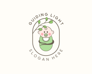 Child Baby Cocoon logo design