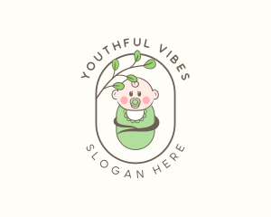 Youth - Child Baby Cocoon logo design