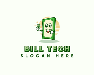 Money Cash Bill logo design