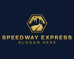 Highway - City Highway Road logo design