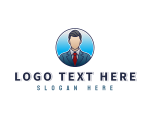 Suit - Professional Person Profile logo design