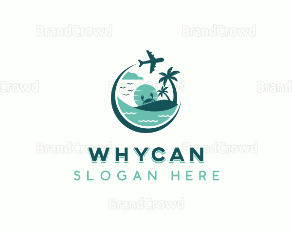 Tropical Island Travel Logo