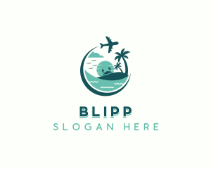 Tropical Island Travel Logo