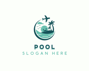 Tropical Island Travel Logo