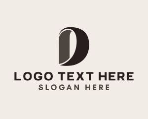 Letter D - Modern Business Letter D logo design