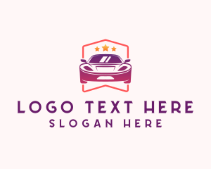 Driving - Racing Car Automotive logo design