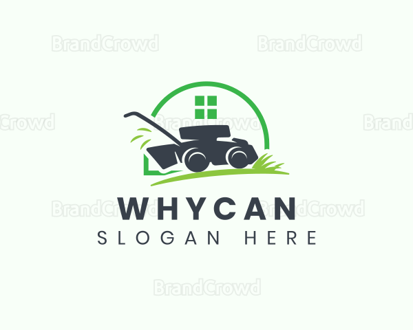 Lawn Garden Landscaping Logo