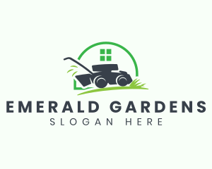 Lawn Garden Landscaping logo design