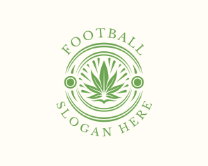 Medicine - Organic Medical Marijuana logo design