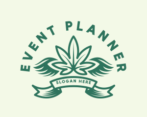 Marijuana Herb Plant Logo