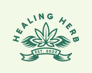 Medicinal - Marijuana Herb Plant logo design