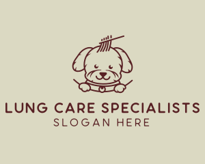 Puppy Dog Grooming logo design