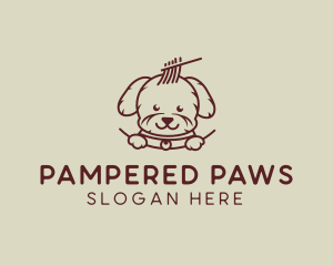 Grooming - Puppy Dog Grooming logo design