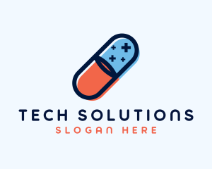 Pharmacist - Medical Pill Drugstore logo design