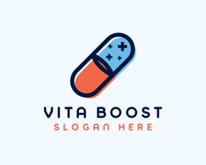 Medical Pill Drugstore logo design